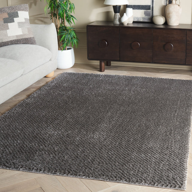 Safavieh Penelope Shag Pnl500F Grey Rug.