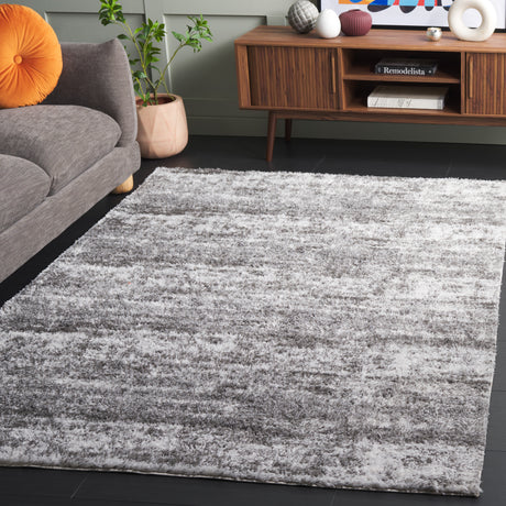 Safavieh Penelope Shag Pnl520F Grey/Ivory Rug.