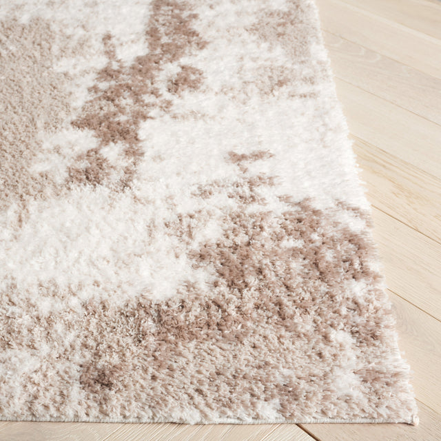 Safavieh Penelope Shag Pnl530B Beige/Ivory Taupe Rug.