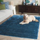 Safavieh Penelope Shag Pnl540N Navy Rug.