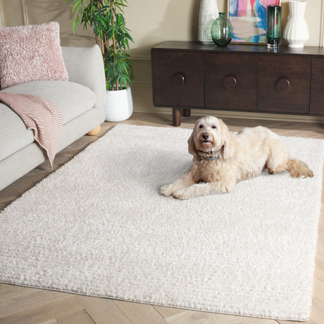 Safavieh Penelope Shag Pnl550A Ivory Rug.