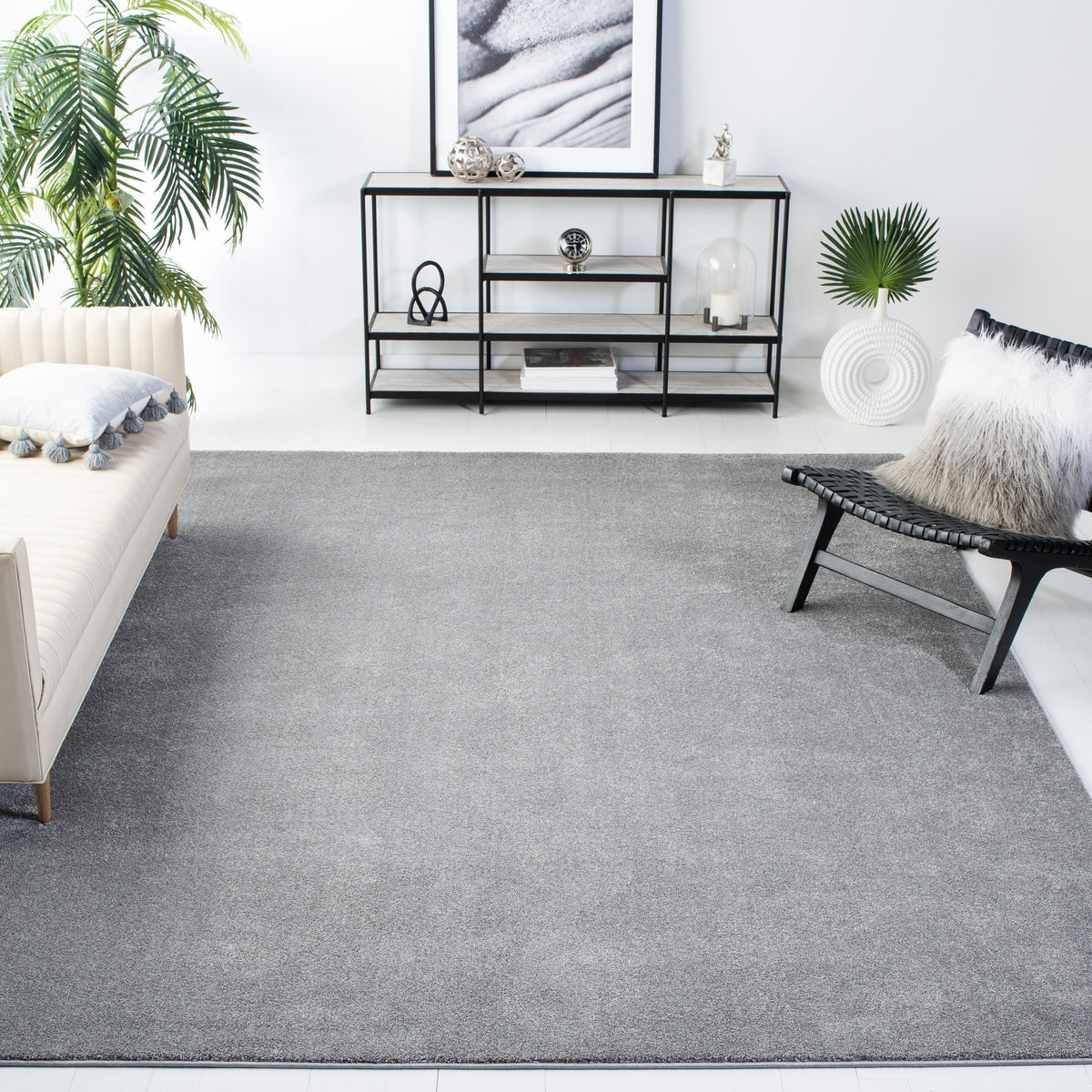 Safavieh Pattern And Solid Pns320-4410 Grey Rug.