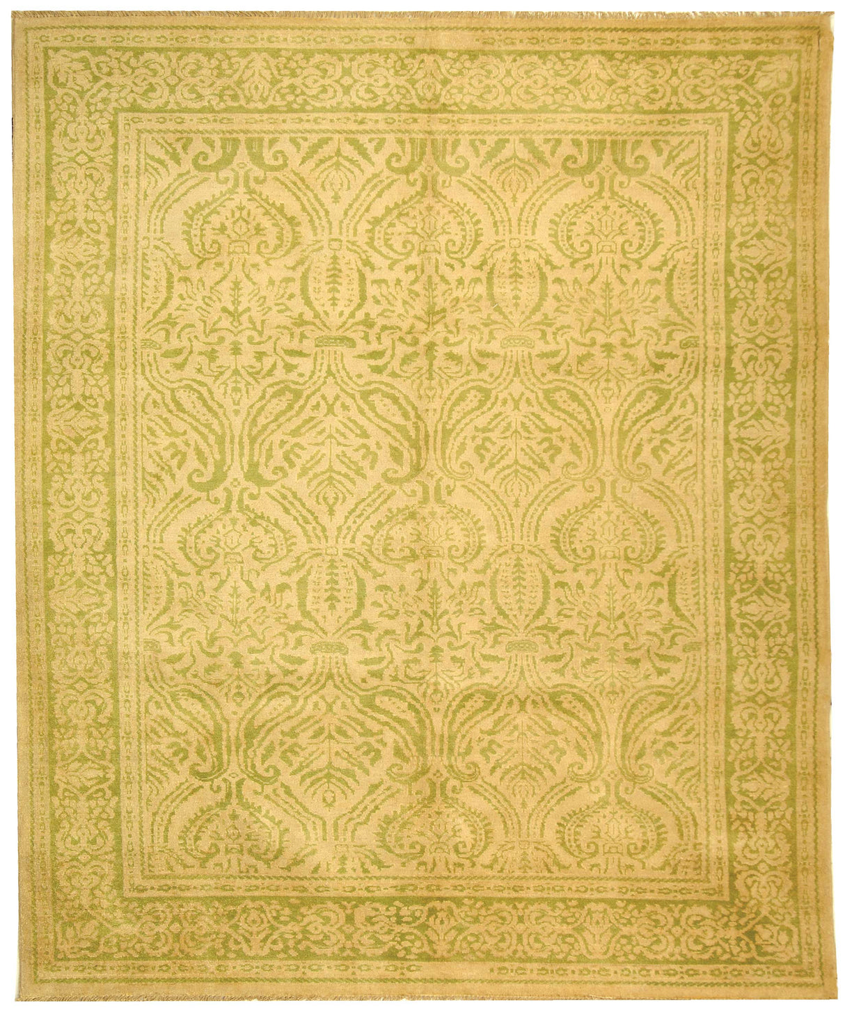 Safavieh Polonaise Pol673C Ivory/Lime Rug.