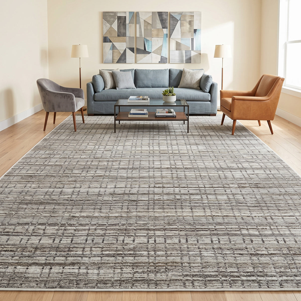 Amer Paradise PRD-4 Beige area rug - lifestyle view