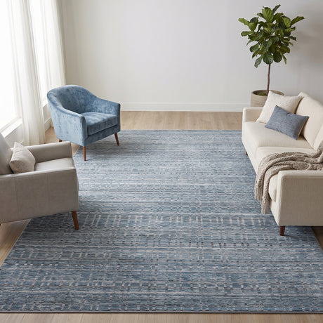Amer Paradise PRD-6 Blue area rug - lifestyle view