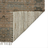 Amer Prairie PRE-1 Sage Green area rug - back view