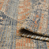 Amer Prairie PRE-2 Denim / Orange area rug - rolled view