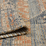 Amer Prairie PRE-2 Denim / Orange area rug - rolled view