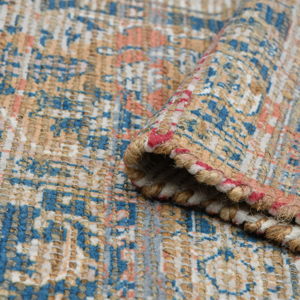 Amer Prairie PRE-3 Multi area rug - rolled view