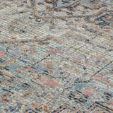 Amer Prairie PRE-5 Light Blue / Pink area rug - close-up view