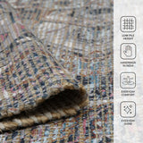 Amer Prairie PRE-5 Light Blue / Pink area rug - infographic view