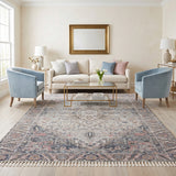 Amer Prairie PRE-5 Light Blue / Pink area rug - lifestyle view
