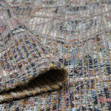Amer Prairie PRE-5 Light Blue / Pink area rug - rolled view