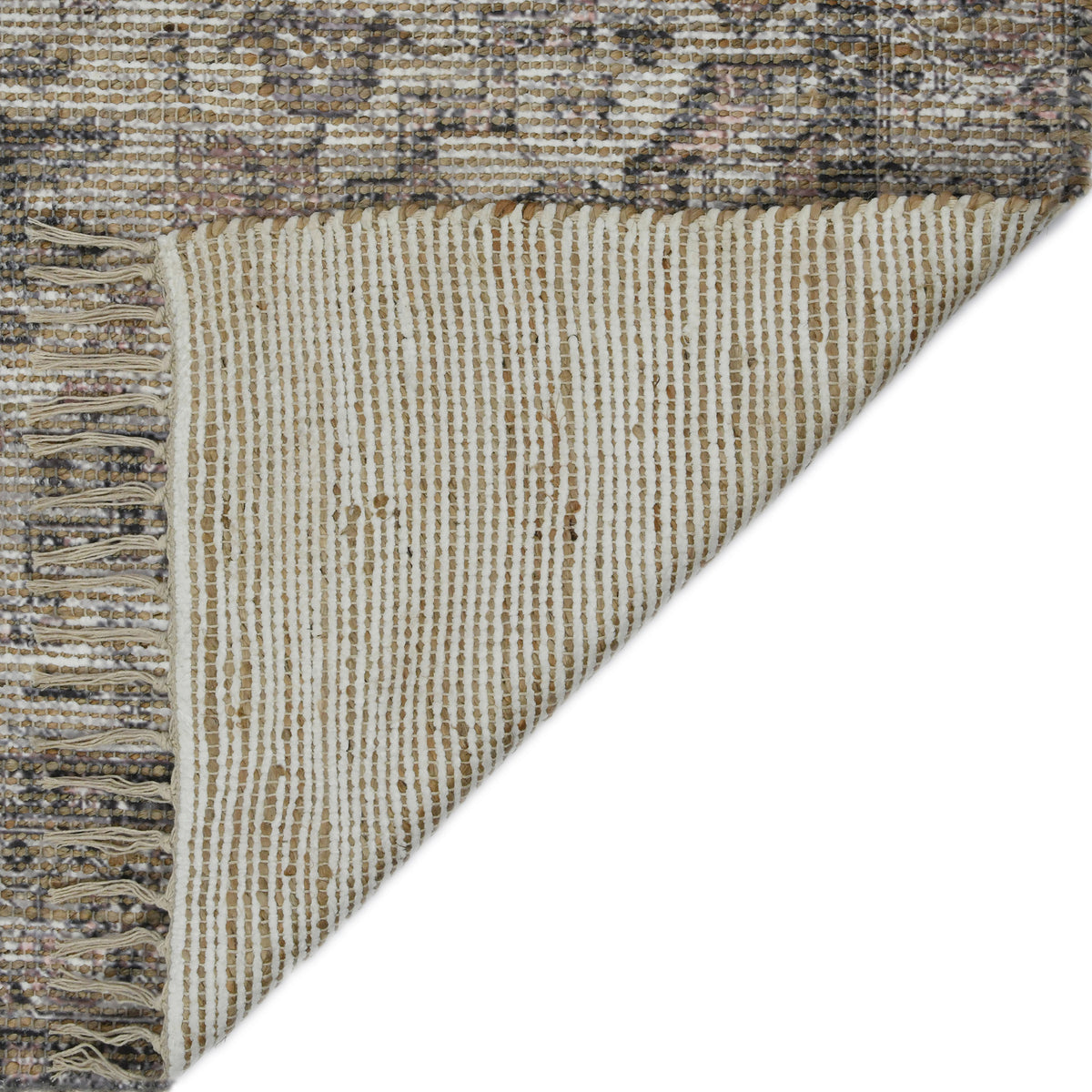 Amer Prairie PRE-6 Dove Gray area rug - back view