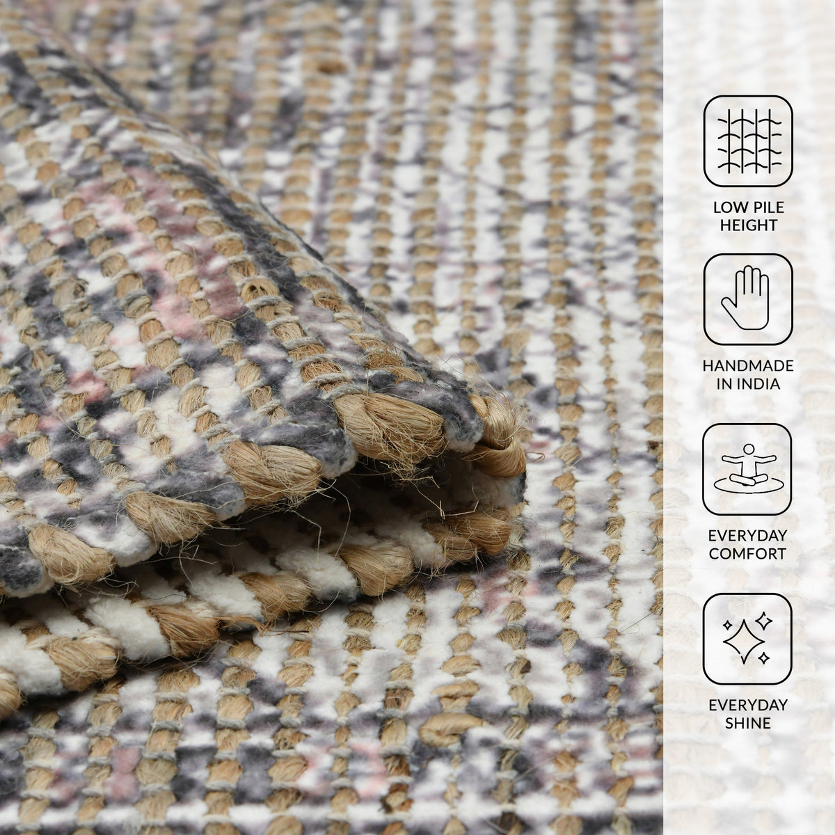 Amer Prairie PRE-6 Dove Gray area rug - infographic view