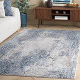 Safavieh Parker Prk116M Blue/Taupe Rug.