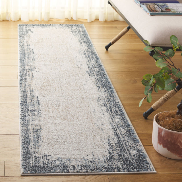 Safavieh Parker Prk117E Taupe/Blue Rug.