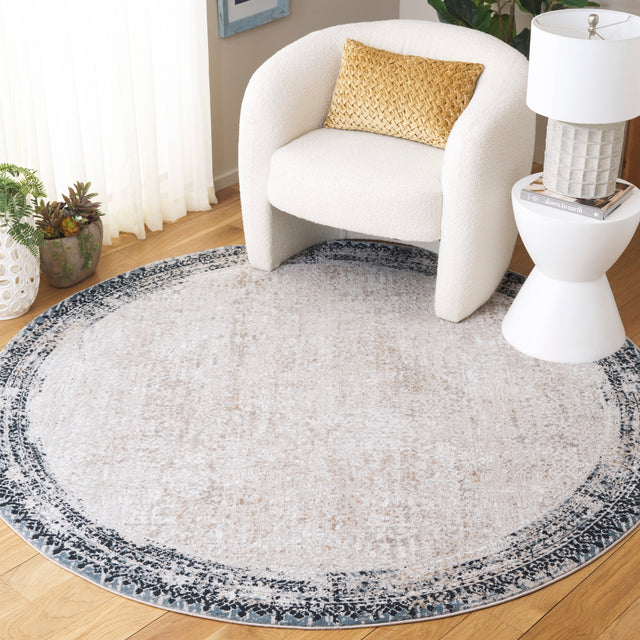 Safavieh Parker Prk117E Taupe/Blue Rug.