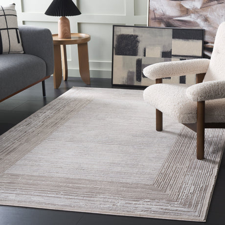 Safavieh Parker Prk124E Taupe/Grey Ivory Rug.