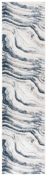 Safavieh Parker Prk128M Ivory/Navy Rug.