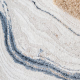 Safavieh Parker Prk128M Ivory/Navy Rug.