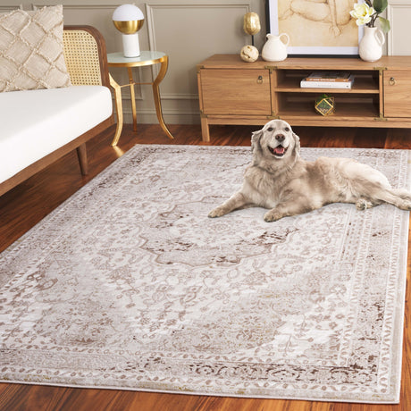 Safavieh Prestige Pte102A Ivory/Beige Rug.