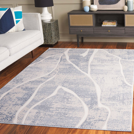 Safavieh Prestige Pte104A Ivory/Blue Rug.
