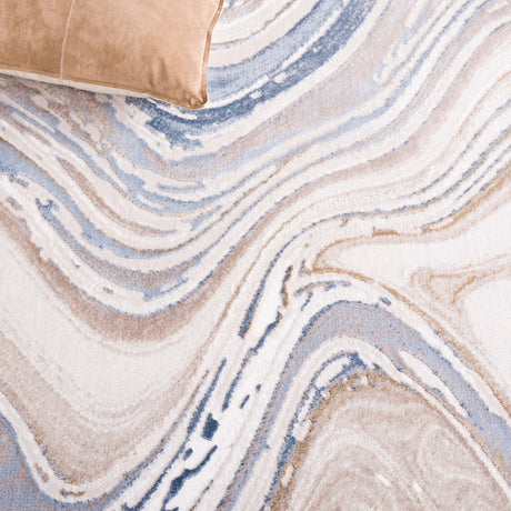 Safavieh Prestige Pte108B Beige/Blue Rug.