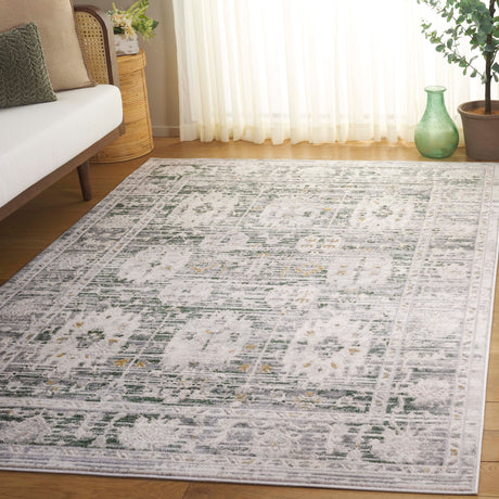 Safavieh Prestige Pte110A Ivory/Grey Rug.