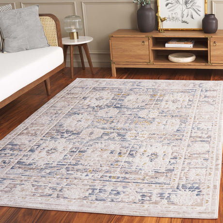 Safavieh Prestige Pte110B Beige/Blue Rug.