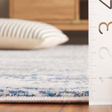 Safavieh Prestige Pte114A Ivory/Blue Rug.