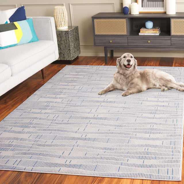 Safavieh Prestige Pte116B Beige/Blue Rug.
