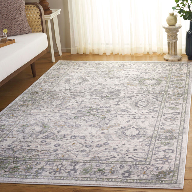 Safavieh Prestige Pte118A Ivory/Grey Rug.