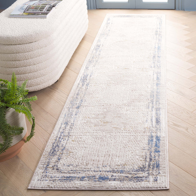 Safavieh Prestige Pte126A Ivory/Blue Rug.