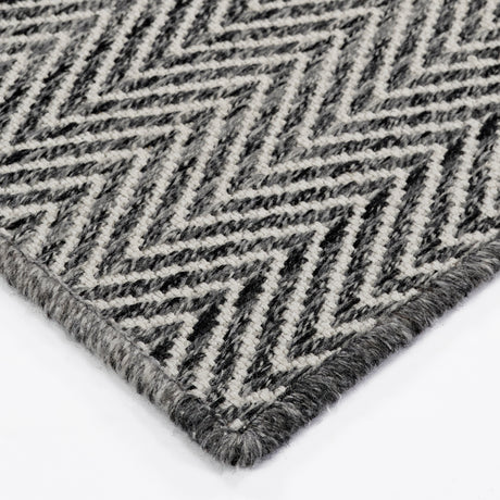 Dalyn Provo PV2 Hand Loomed Casual Black Rug