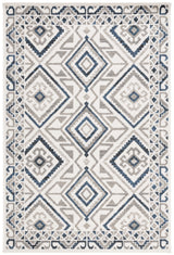 Safavieh Pyramid Pyr221A Ivory/Grey Navy Rug.