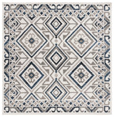 Safavieh Pyramid Pyr221A Ivory/Grey Navy Rug.