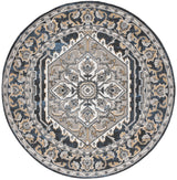 Safavieh Pyramid Pyr222F Grey/Navy Gold Rug.