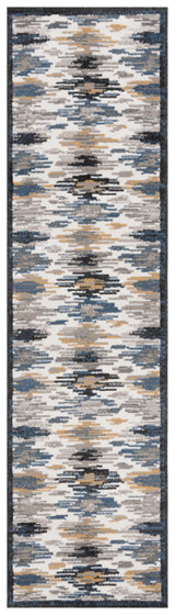 Safavieh Pyramid Pyr223A Ivory/Grey Navy Rug.