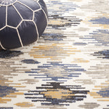 Safavieh Pyramid Pyr223A Ivory/Grey Navy Rug.