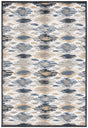 Safavieh Pyramid Pyr223A Ivory/Grey Navy Rug.