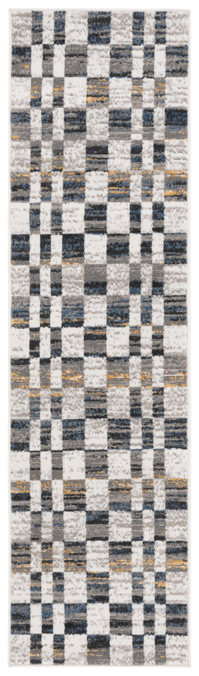 Safavieh Pyramid Pyr224A Ivory/Grey Navy Rug.