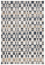 Safavieh Pyramid Pyr224A Ivory/Grey Navy Rug.