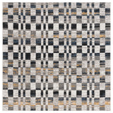 Safavieh Pyramid Pyr224A Ivory/Grey Navy Rug.