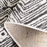 Safavieh Pyramid Pyr225A Ivory/Black Rug.