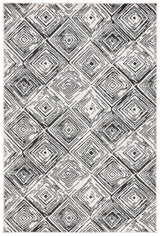 Safavieh Pyramid Pyr225A Ivory/Black Rug.