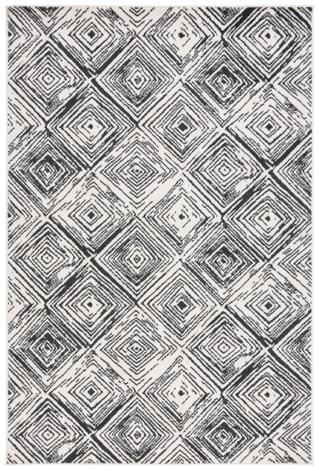Safavieh Pyramid Pyr225A Ivory/Black Rug.