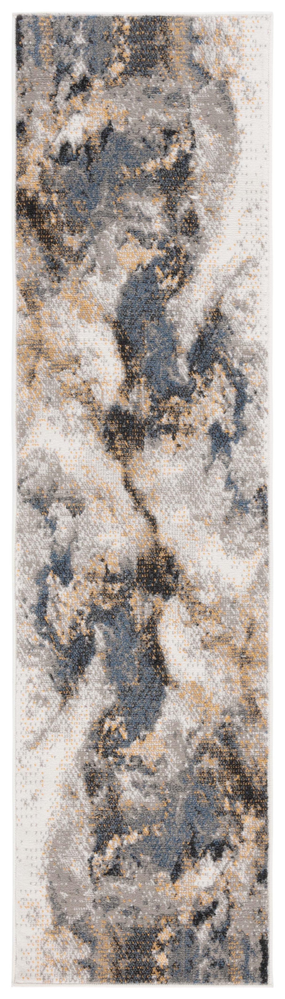 Safavieh Pyramid Pyr227F Grey/Navy Gold Rug.