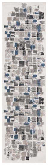 Safavieh Pyramid Pyr229A Ivory/Grey Navy Rug.