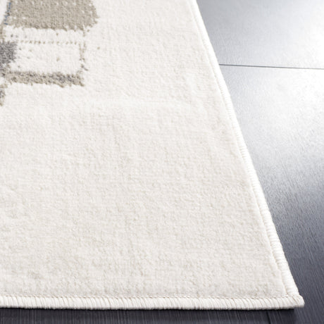 Safavieh Pyramid Pyr229A Ivory/Grey Navy Rug.